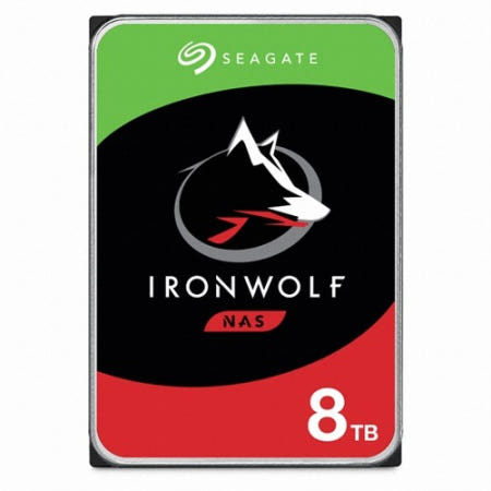 Seagate IronWolf 7200/256M/ (8TB, ST8000VN004)