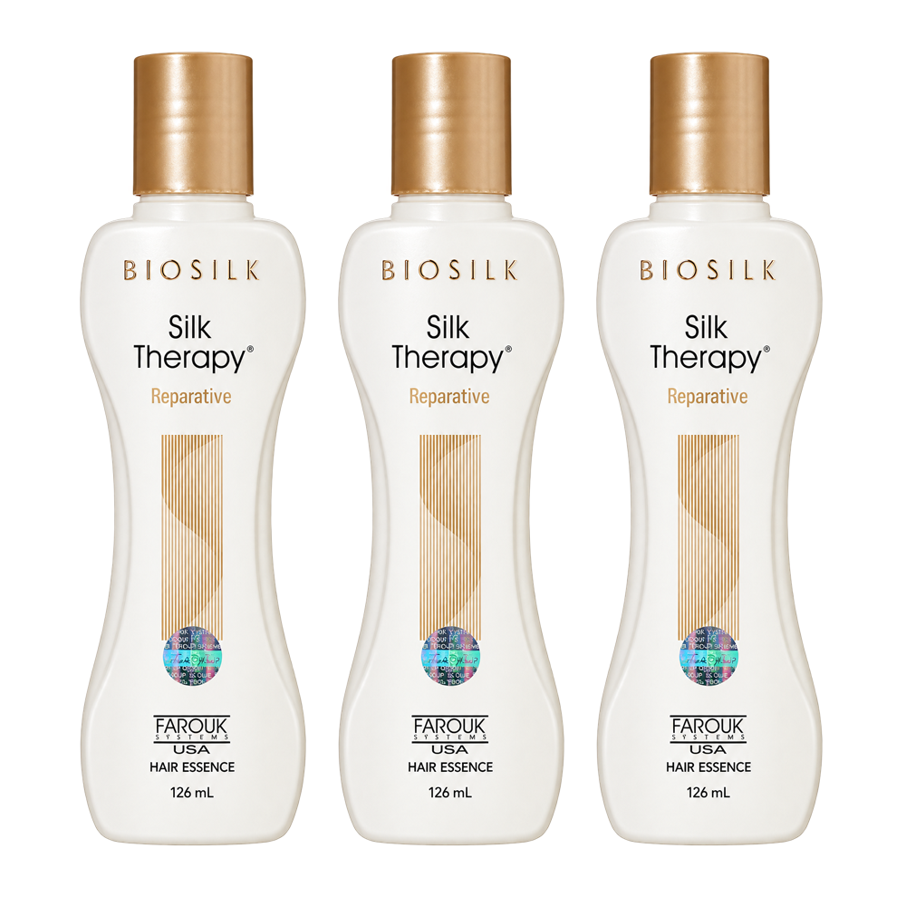 실크테라피 리페러티브 손상모 레페어 단백질 아르간 오일 헤어에센스 126ml, 3개 - 상품 이미지