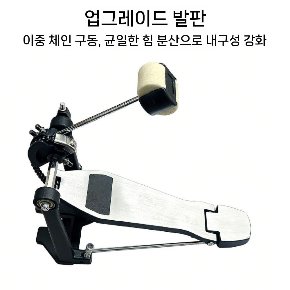 드럼 연습패드 스탠드 입문용 접이식 오렌지 - 상세 이미지 4