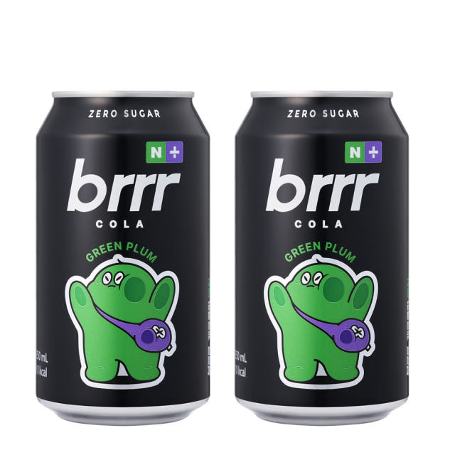부르르 X 택이 제로콜라 매실, 350ml