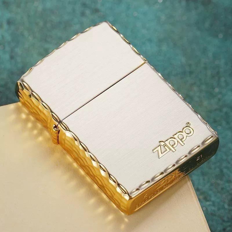 달표면 골드 지포 라이터 오리지널 등유 ZIPPO 고급 선물용 이미지 6