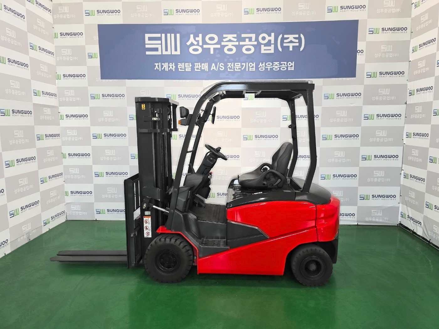 니찌유 FB25PN-80 전동 좌식 2.5톤 2021년식 중고지게차