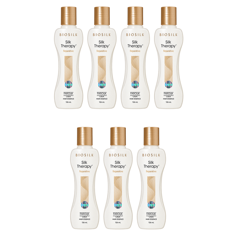 실크테라피 리페러티브 손상모 레페어 단백질 아르간 오일 헤어에센스 126ml, 7개 - 상품 이미지