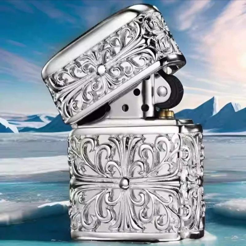 (십자꽃 헤비 갑옷 크로하트) 지포 라이터 핸드메이드 ZIPPO - 상세 이미지 3