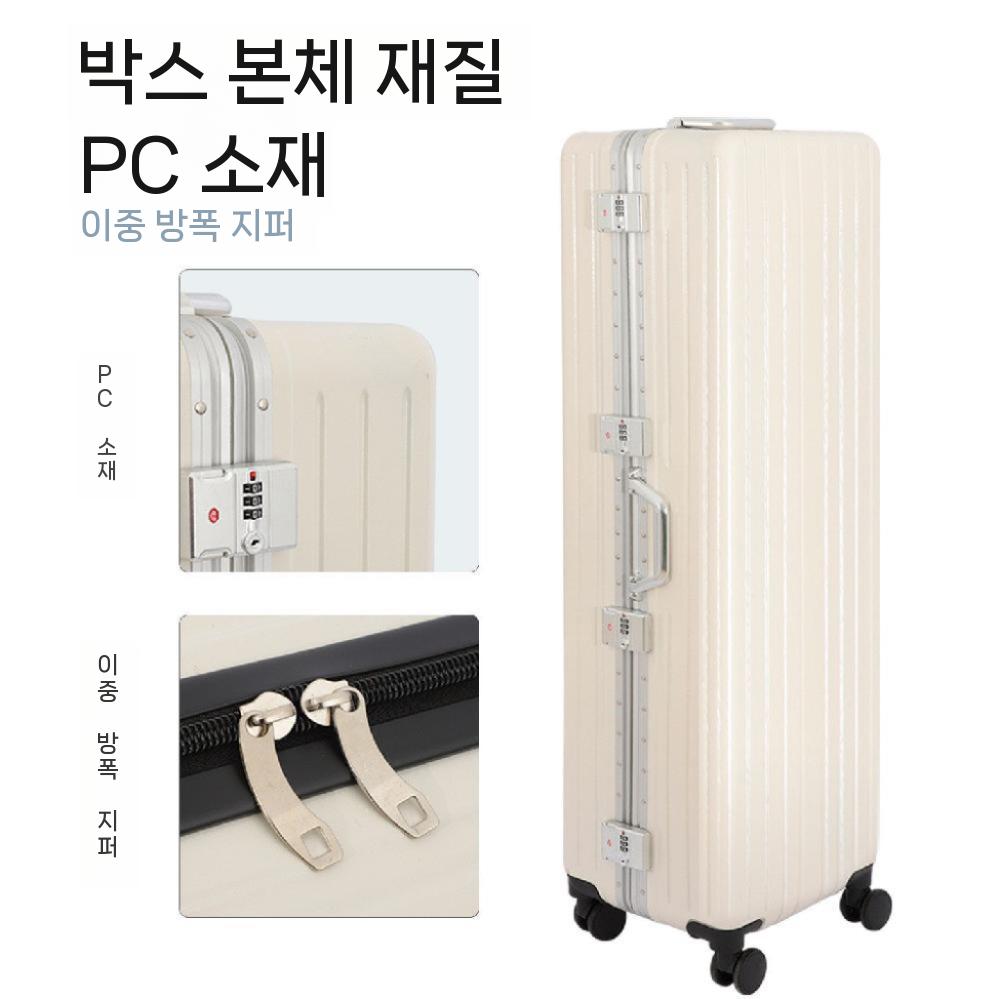 롱핀 오리발 하드케이스 다이빙 장비가방 지퍼형 블랙 - 상세 이미지 3