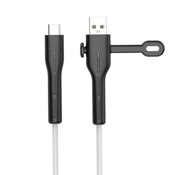 스마트폰 충전 전선 보호 캡 5SET usb 케이블 단선방지 충전기 - 상품 이미지