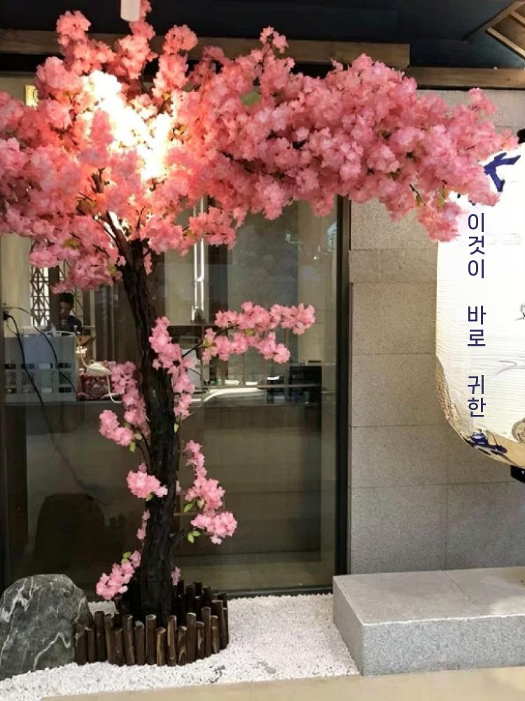 인조벚꽃나무 조화 장식 인테리어 술집 포토존 대형 높이 2m x 너비 1.5m - 상세 이미지 2