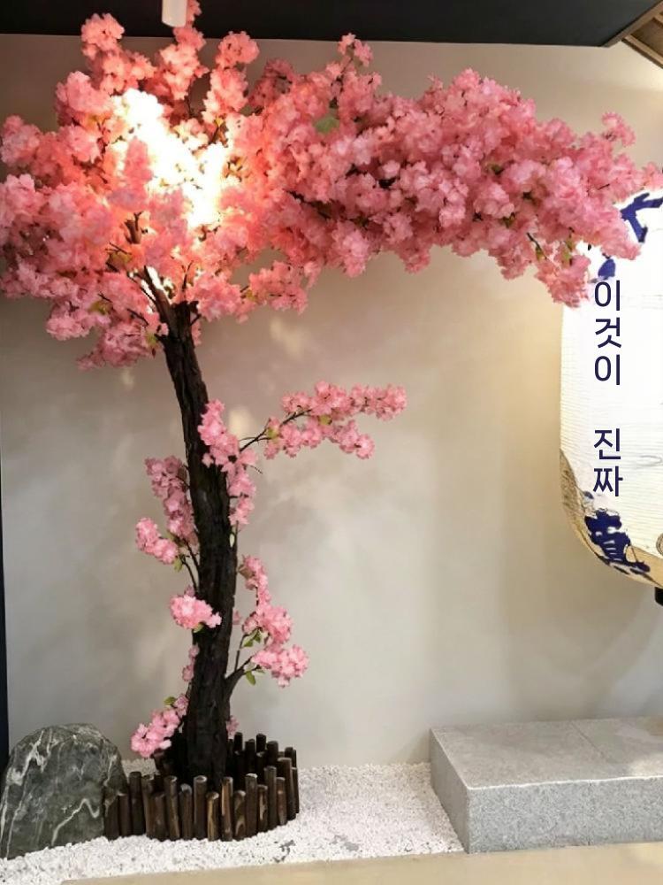 인조벚꽃나무 조화 장식 인테리어 술집 포토존 대형 높이 2m x 너비 1.5m - 상세 이미지 4