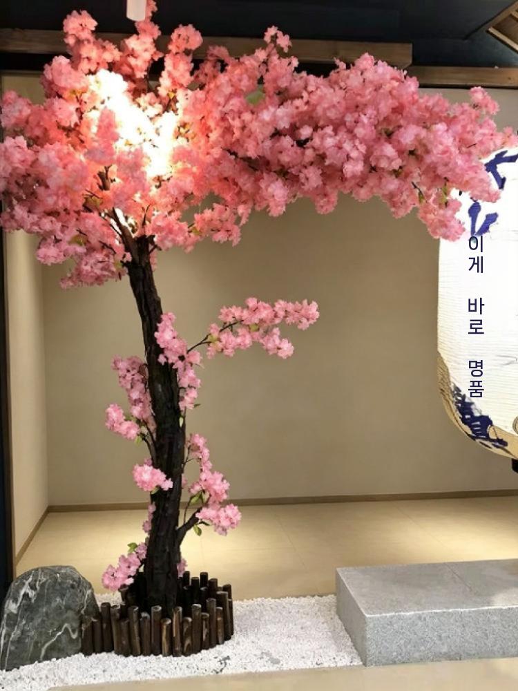 인조벚꽃나무 조화 장식 인테리어 술집 포토존 대형 높이 2m x 너비 1.5m - 상세 이미지 3