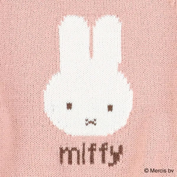 [발주상품] 미피 플라워 니트 스웨터 80~95cm - 하카타몰