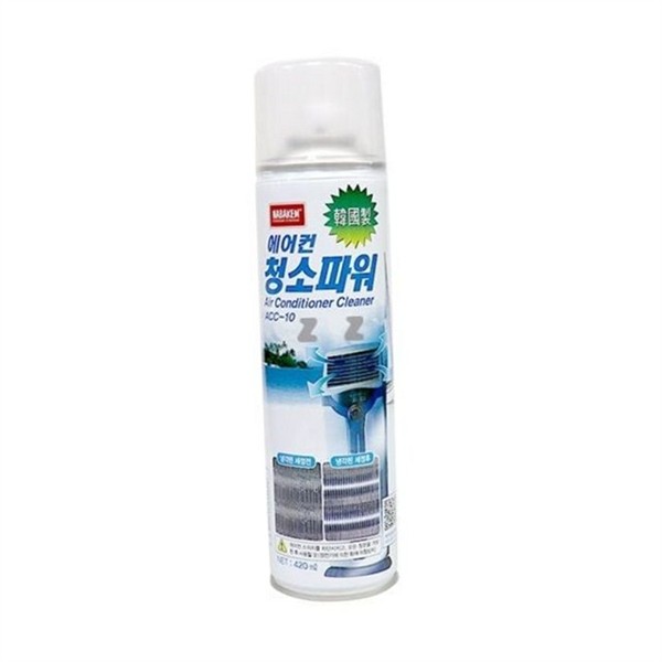 여름철 에어컨 세정제 420ml 스프레이 에어컨 클리너 실내기 냉각핀 - 상품 이미지