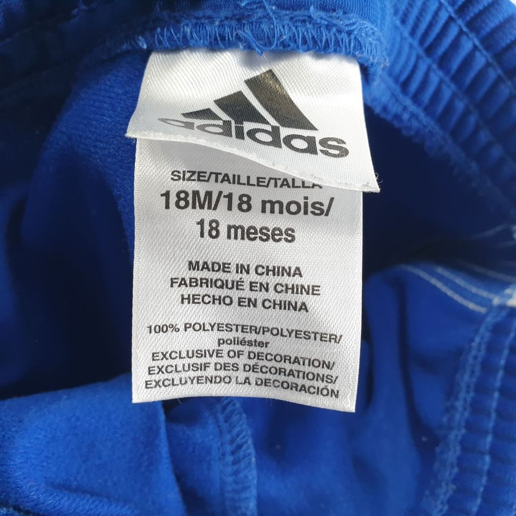 아디다스 블루 키즈 18M 운동바지 O7388 이미지 8