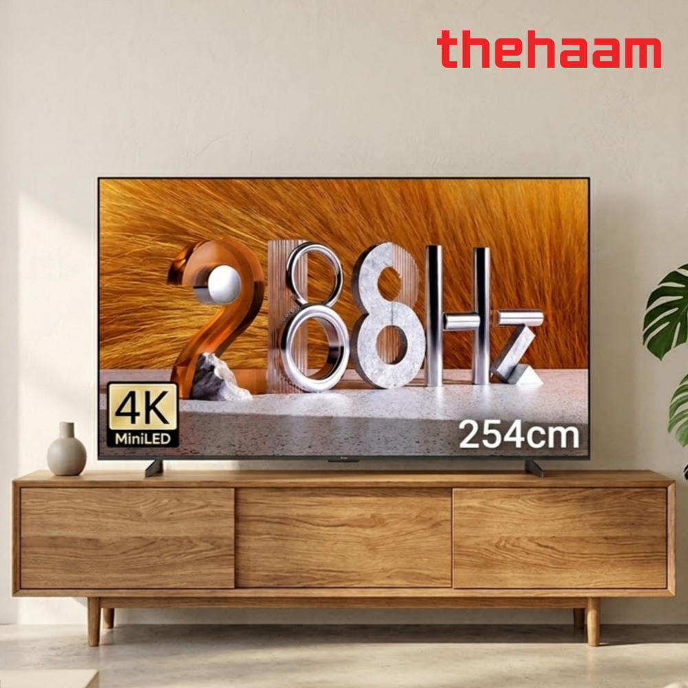 더함 스마트TV 254cm(100인치) 구글5.0 MINILED 대형 스탠드 전문기사설치 - 상품 이미지
