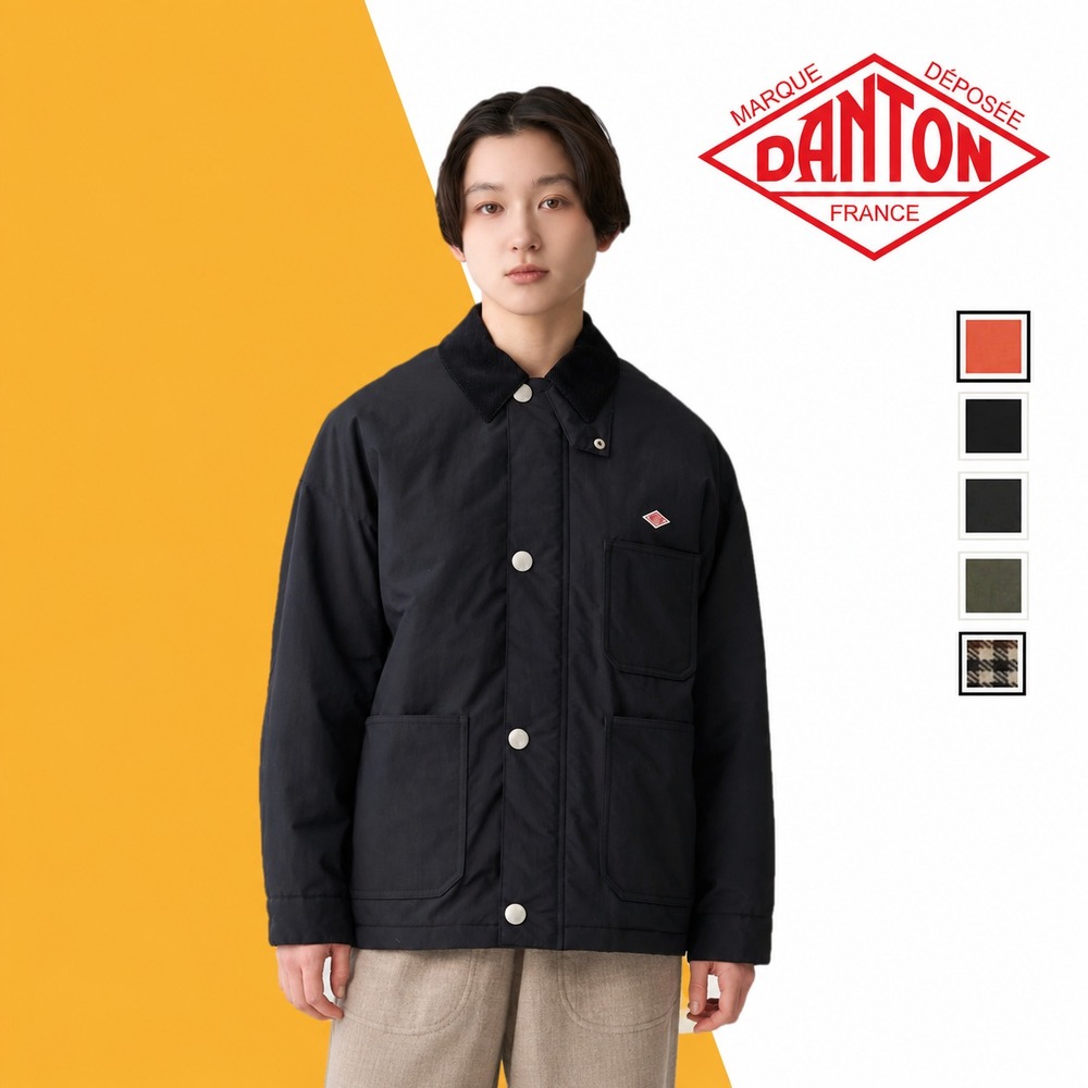 단톤 나일론 타프타 워크 커버올 자켓 여성 26FW - 메인 이미지