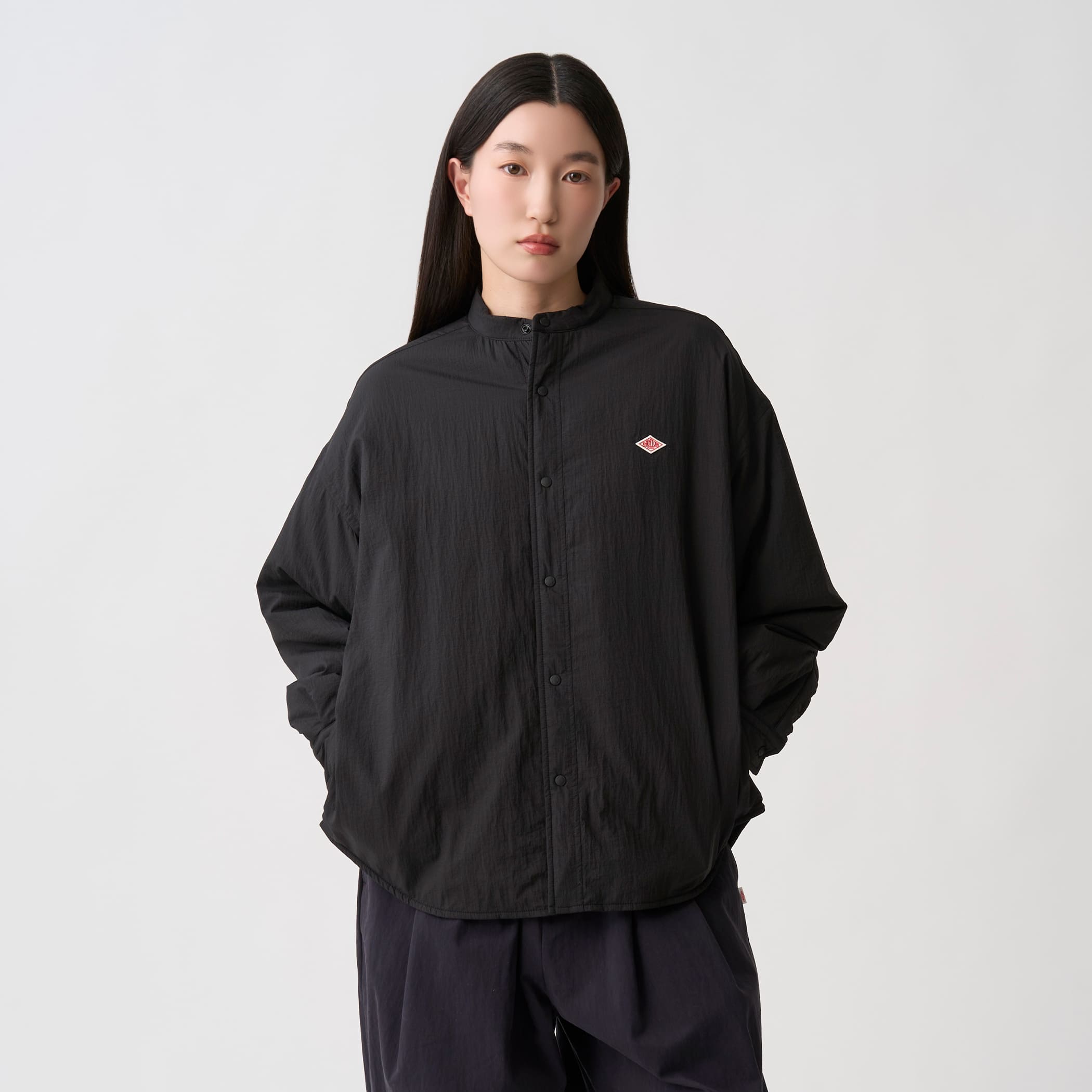 단톤 인슐레이션 나일론 커버올 셔츠 패딩 자켓 여성 26FW - 상세 이미지 2