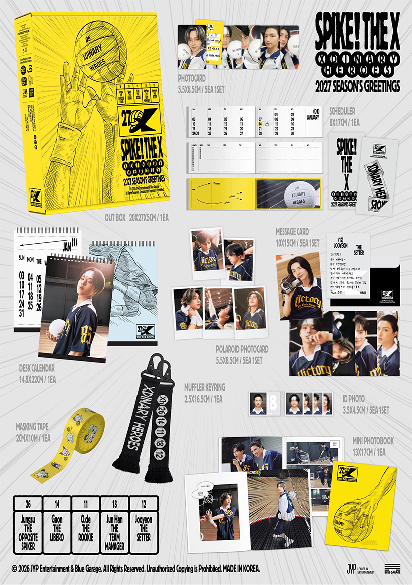2027 Season's Greetings SPIKE THE X — Xdinary Heroes