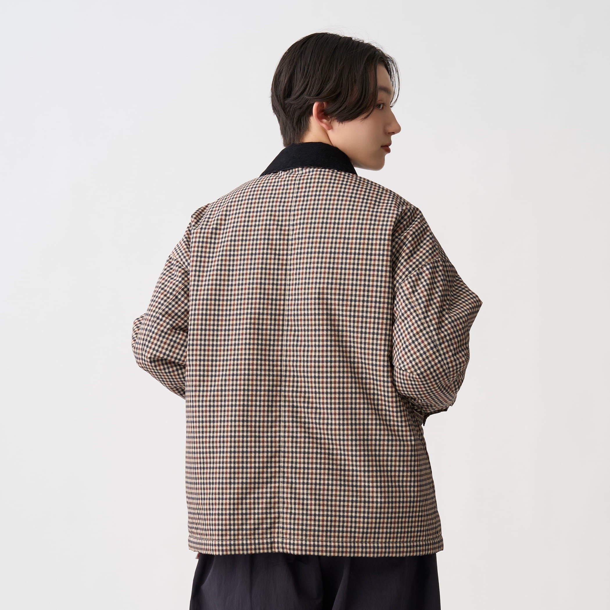 단톤 나일론 타프타 워크 커버올 자켓 여성 26FW 이미지 6