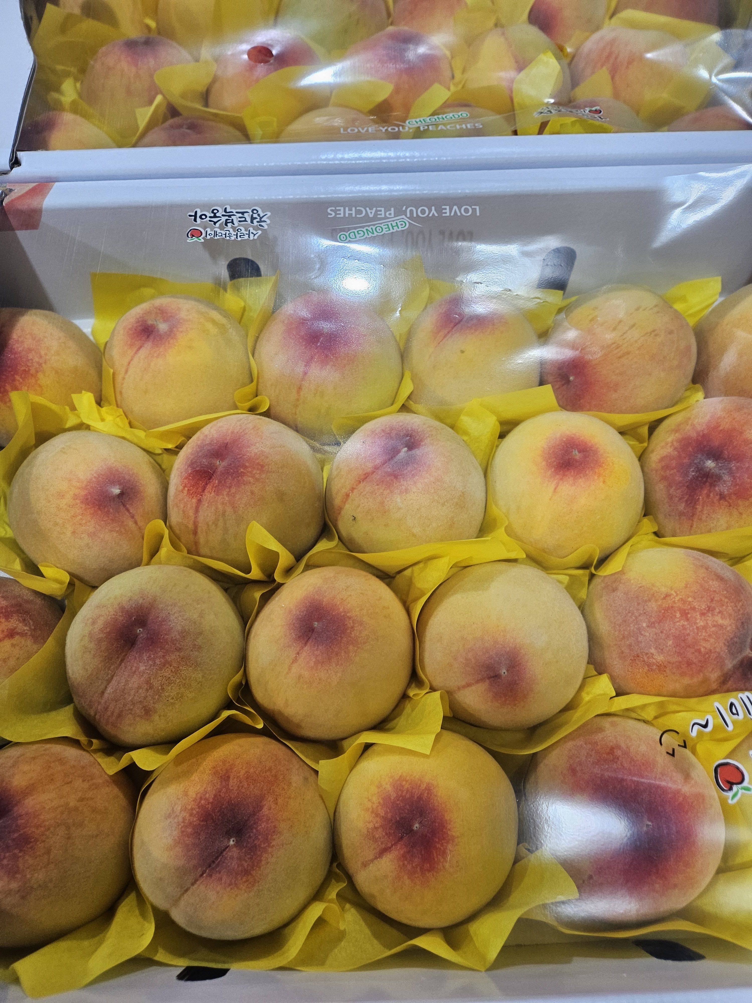 국내산 황도 복숭아 4kg 이미지 6