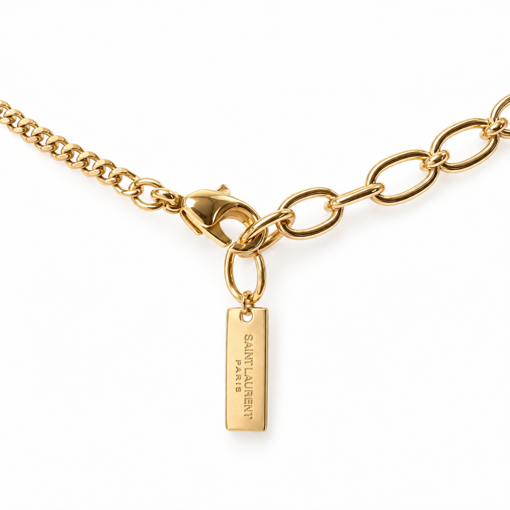 생로랑 카산드라 체인 목걸이 네크리스 YSL 이미지 8