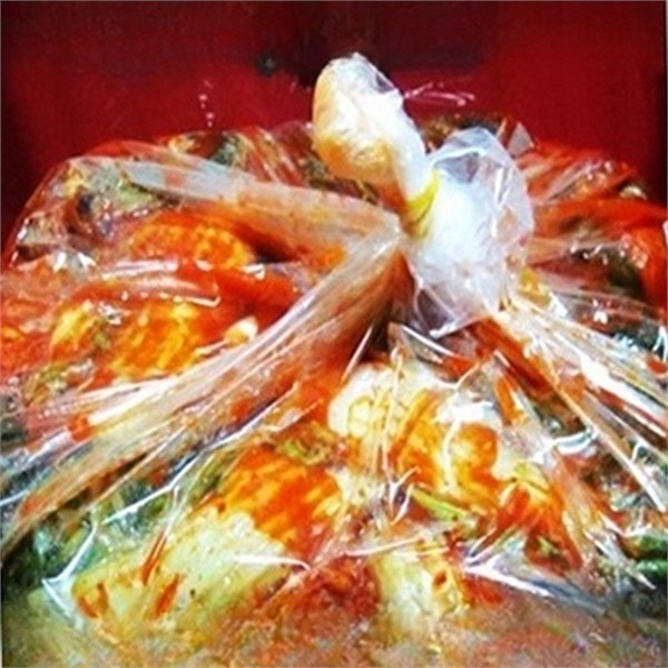 대용량 김장 봉투 10매 식품용 김장용 비닐 봉투 김치 - 상품 이미지