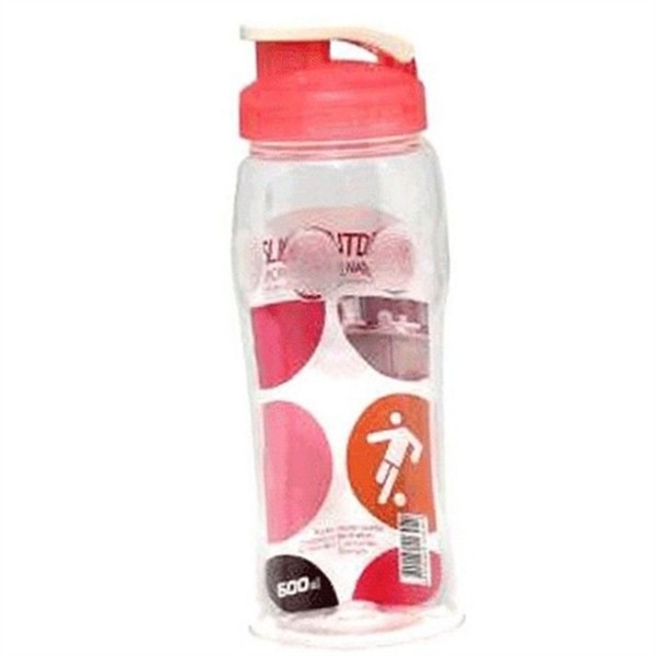 600ml 슬림 물병 600ml 스포츠 휴대용 물병 투명 가벼운 데일리 - 상품 이미지
