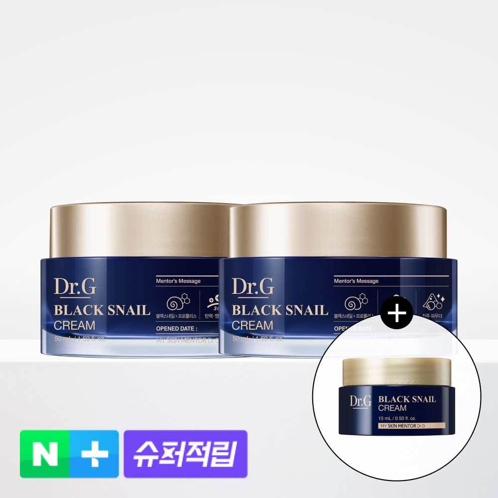 [슈퍼적립]닥터지 블랙 스네일 크림 50mL 골라담기