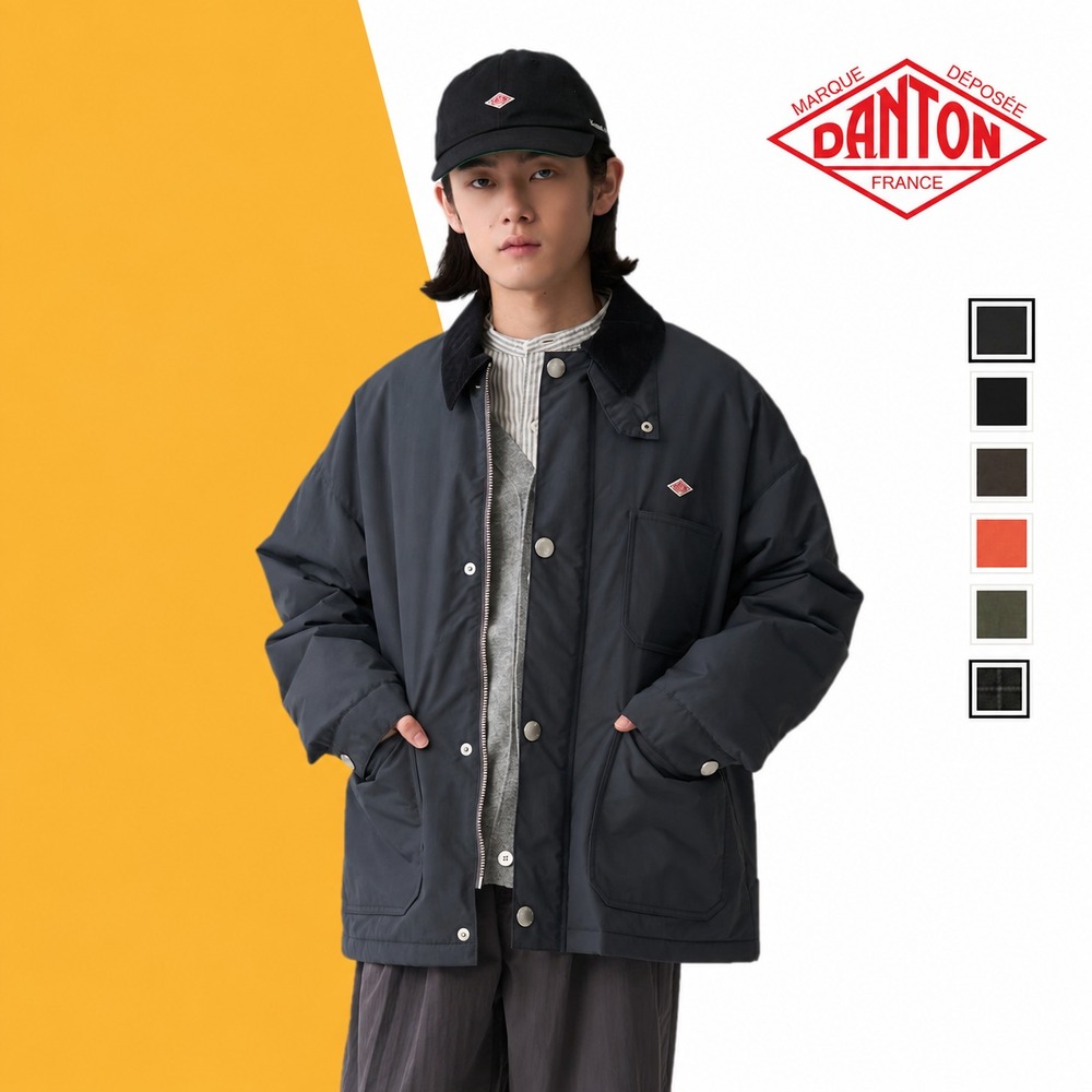 단톤 남성 나일론 타프타 워크 커버올 자켓 26FW - 상품 이미지