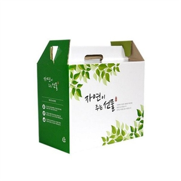 손잡이형 한약 파우치 상자 50장 다용도 한의원 포장 상자 - 상품 이미지