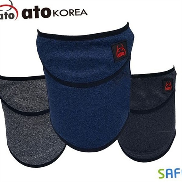마스크 방한 넥 워머 스포츠 기모 목 토시 보온 겨울 - 메인 이미지