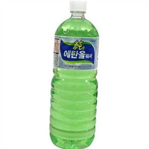 차량용 에탄올 워셔액 1800ml 사계절 자동차 워셔액 앞유리 와이퍼 - 상품 이미지