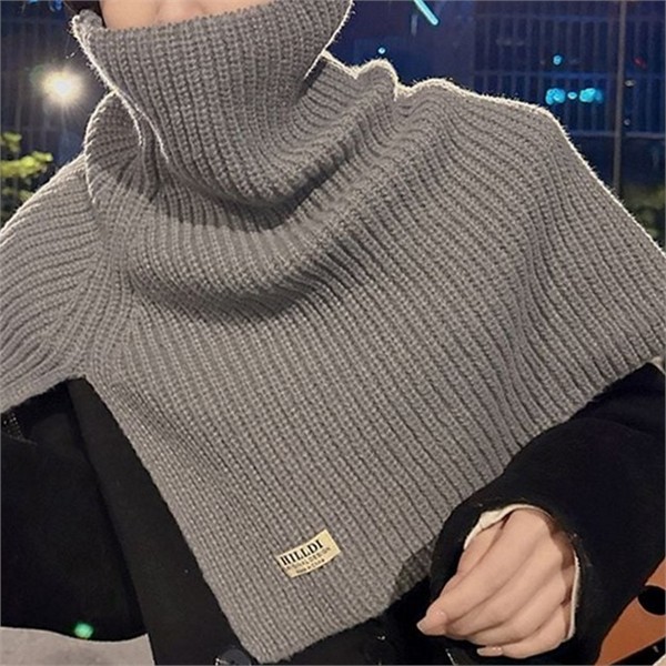 데일리 어깨 덮는 캐주얼 따뜻한 간절기 겨울 방한 - 메인 이미지