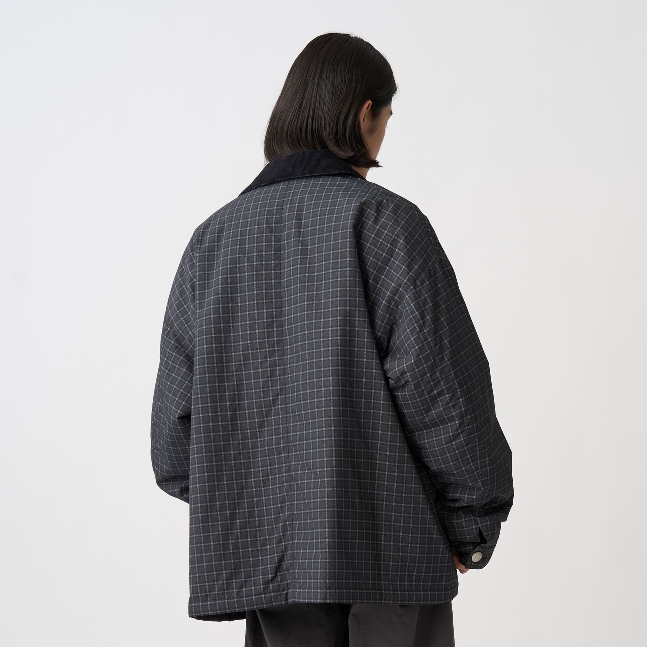 단톤 남성 나일론 타프타 워크 커버올 자켓 26FW 이미지 6
