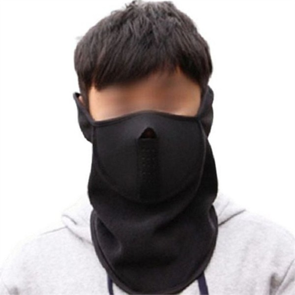 방한 남성 넥 워머 일체형 남성 목 토시 마스크 - 상품 이미지