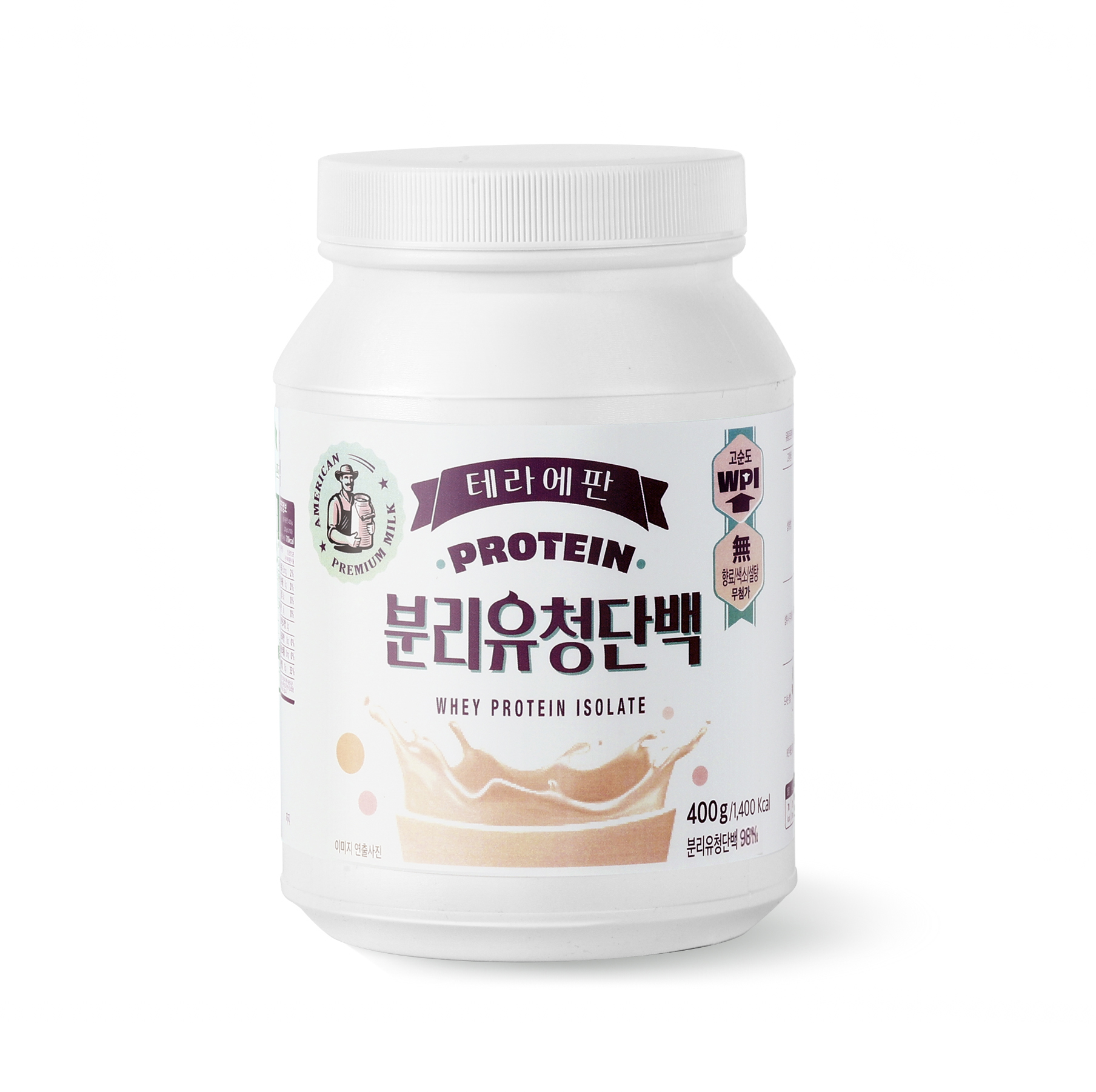 테라에판 분리유청단백 프로틴 파우더 WPI 400g