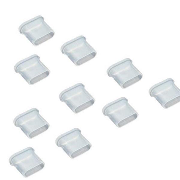 포트 c 타입 충전 단자 보호 캡 10P 실리콘 usb - 상품 이미지