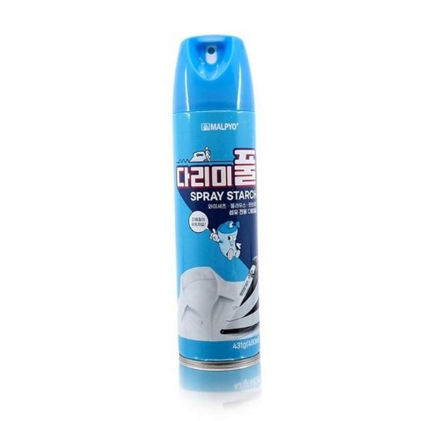 마직물 스프레이 다리미 풀 480ml 먹임 섬유 풀 먹임제 - 메인 이미지