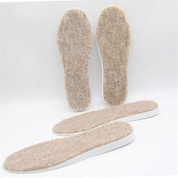 따뜻한 여성 인조 양털 깔창 1.5cm 방한 여성 겨울 - 상품 이미지