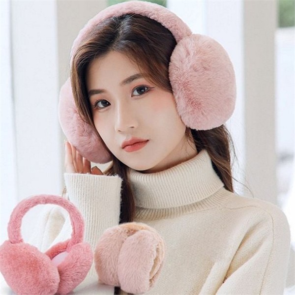 두툼한 방한용 귀마개 귀도리 겨울용 귀마개 따뜻한 보온 - 상품 이미지