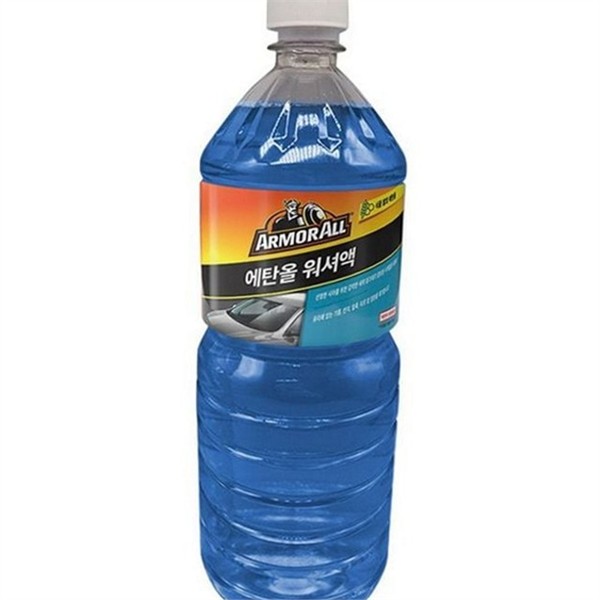 겨울용 에탄올 워셔액 1.8L 사계절 자동차 워셔액 발수 코팅 - 메인 이미지