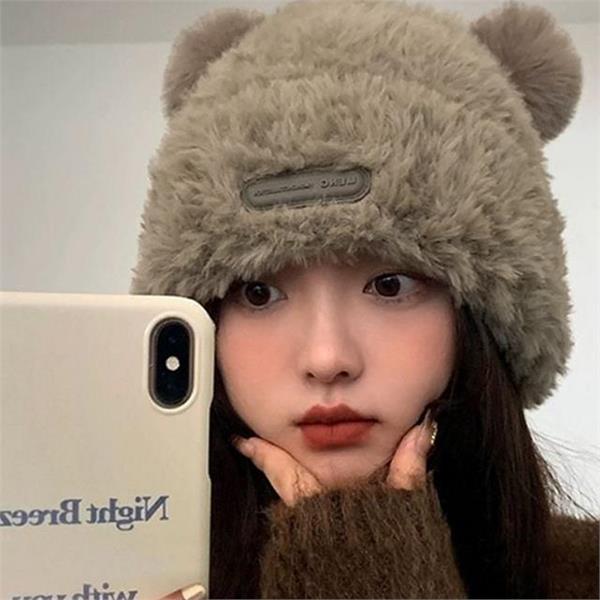 귀달이 여성 비니 모자 방한 겨울 비니 모자 - 메인 이미지