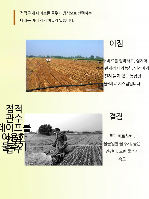 점적관수호스 농업용 관수자재 텃밭 하우스 온실 정원용 튜브 - 상세 이미지 4
