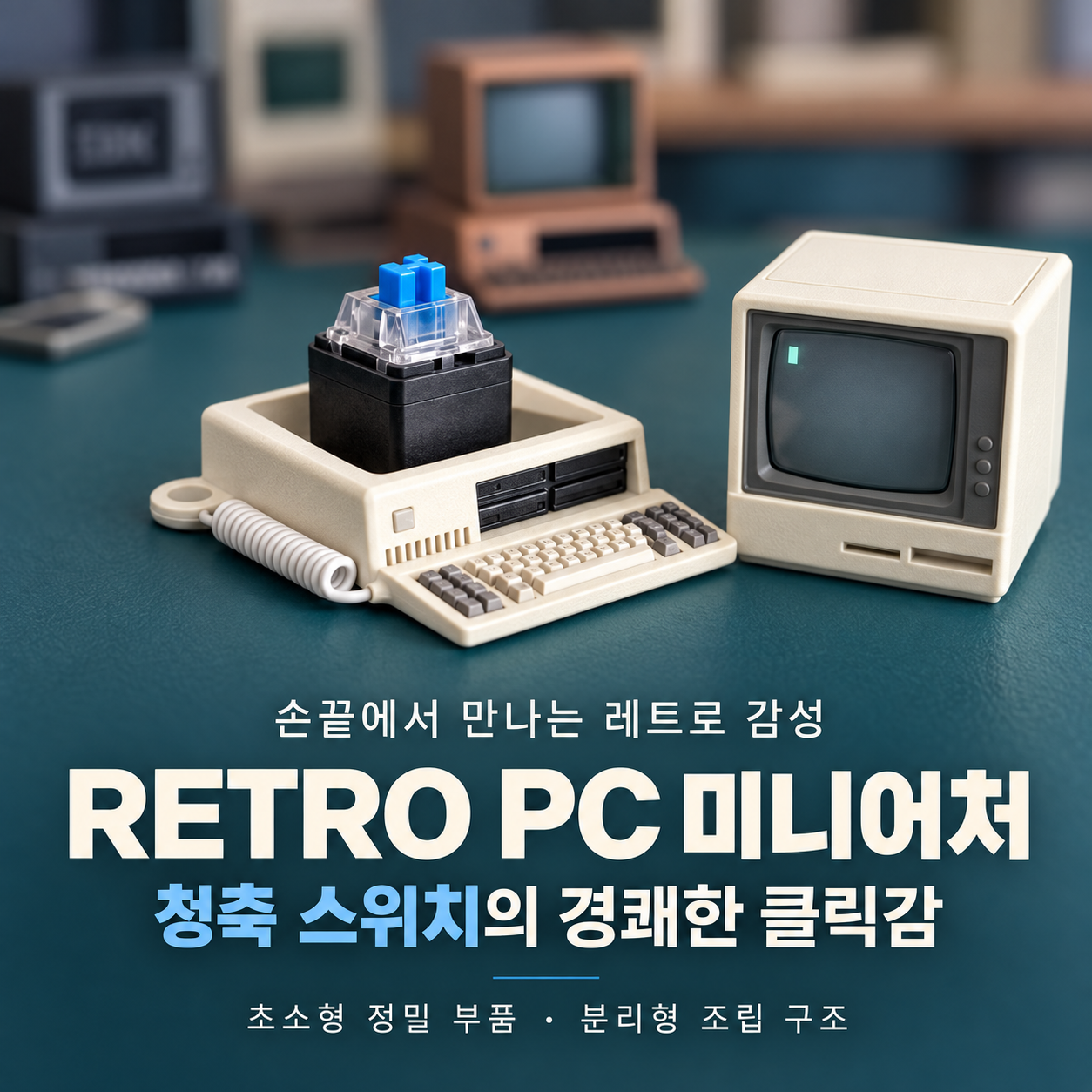 RETRO PC 미니어쳐 컬렉션 시리즈 - 상세 이미지 2
