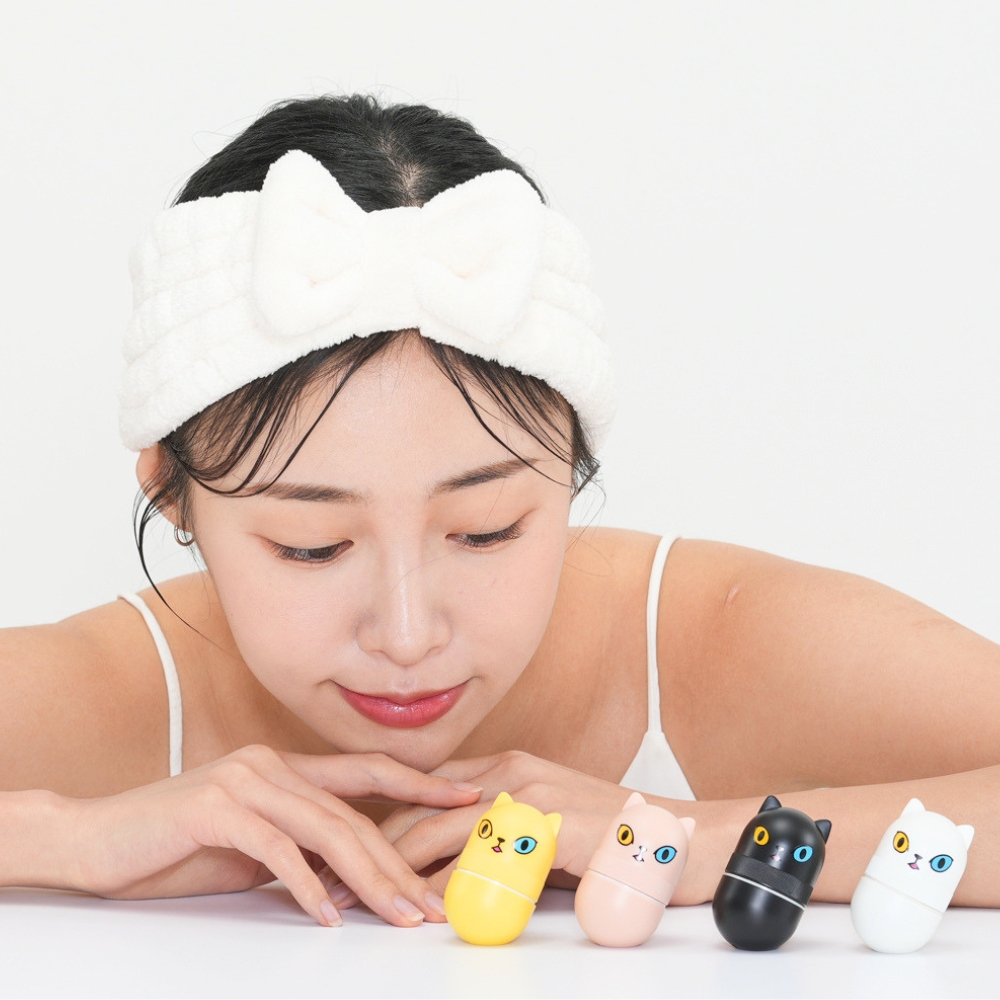 유분제거볼 천연 화산석 페이스롤러 피지관리 마사지볼 기름종이 핑크 - 상세 이미지 2