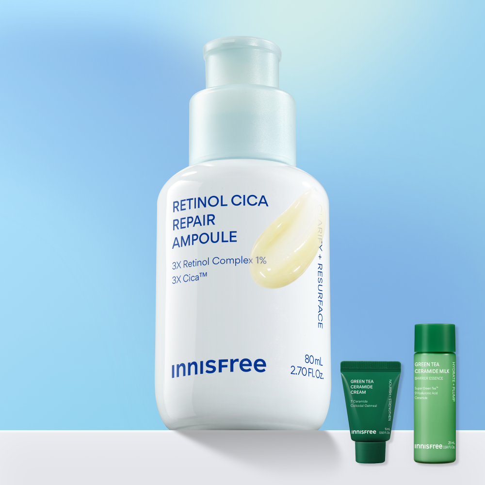 [초대용량] 이니스프리 레티놀 시카 흔적 앰플 / 트러블 모공 색소침착 저자극 80ml, 1개