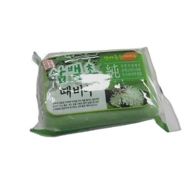 순한 삼백초 때비누 데일리 목욕 비누 때밀이 각질 미용 - 상품 이미지