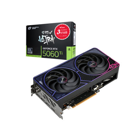 COLORFUL iGame 지포스 RTX 5060 Ti ULTRA DUO OC D7 8GB 피씨디렉트 그래픽카드