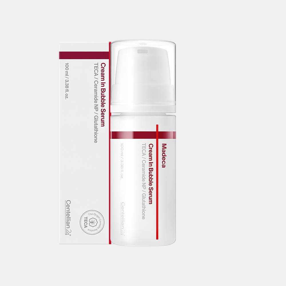 동국제약 센텔리안24 마데카크림 인 버블세럼 100ml 1개 / 바르는 마스크팩 화잘먹 물광 버블팩 제품 이미지