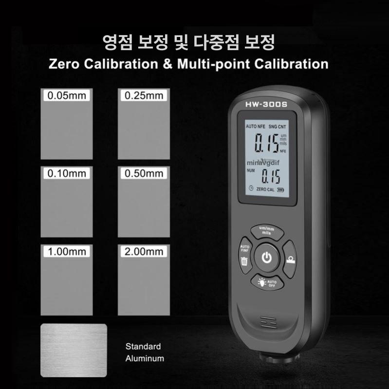 도막측정기 게이지 코팅 두께 정확도 업소용 산업용 직업 효율 판금 정밀측정 피막 - 상세 이미지 3