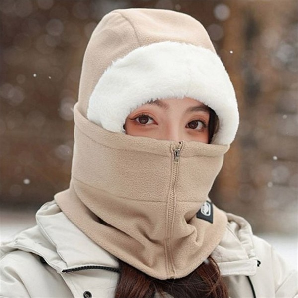 부드러운 겨울 방한 바라클라바 기모 여성 겨울 넥 워머 - 상품 이미지