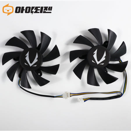 조텍 조텍 GTX 1660 1660Ti 1660 SUPER RTX 2060 2070 그래픽카드 팬 수리 교체 쿨러 GA92A2H